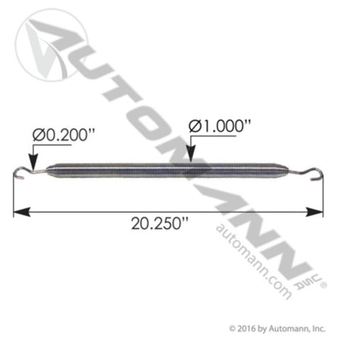 Automann 104.2519 Hood Spring Mack