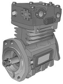 Haldex 109111X Remanufactured Bendix® Compressor