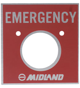 Haldex 11420 Emergency Airline Tag