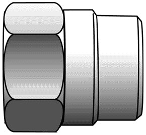 Haldex 11906 Hose Union/End Fitting