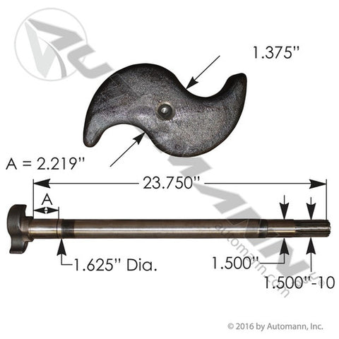 Automann 120.102324.02 Camshaft RH