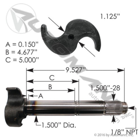 Automann 122.280918.01 Camshaft LH
