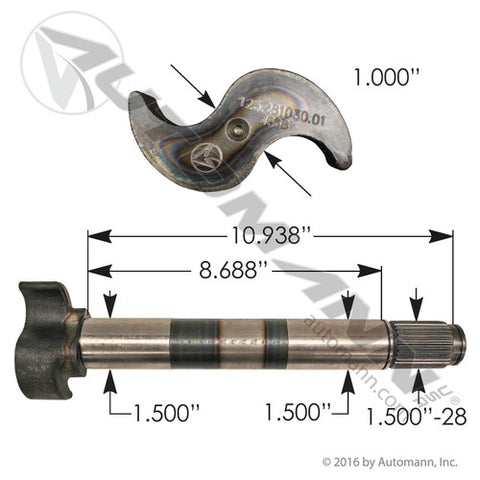 Automann 125.281030.01 Camshaft LH