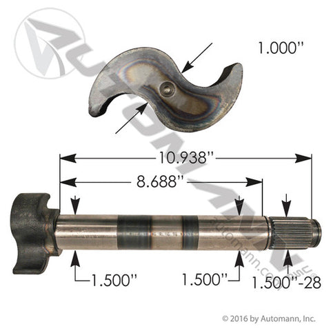 Automann 125.281030.02 Camshaft RH