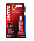 Loctite 243 Blue Primerless Threadlocker, 6ml Tube