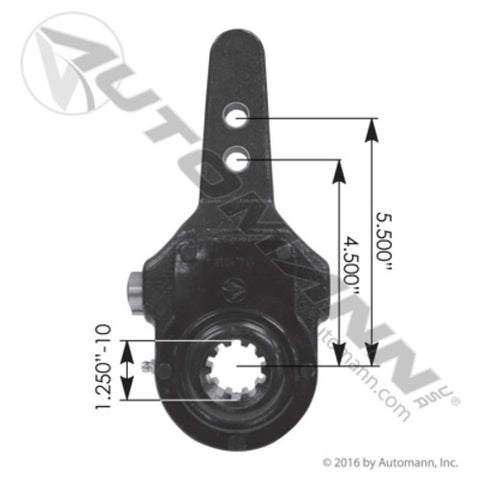 Automann 134.1018 Manual Slack Adjuster 4.5in-5.5in LH