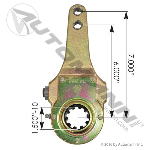 Automann 134.1047 Manual Slack Adjuster 6in-7in RH