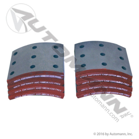 Automann 140.4661A.30 Brake Lining
