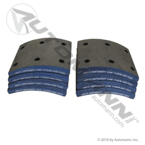 Automann 140.4661C.50 Brake Lining