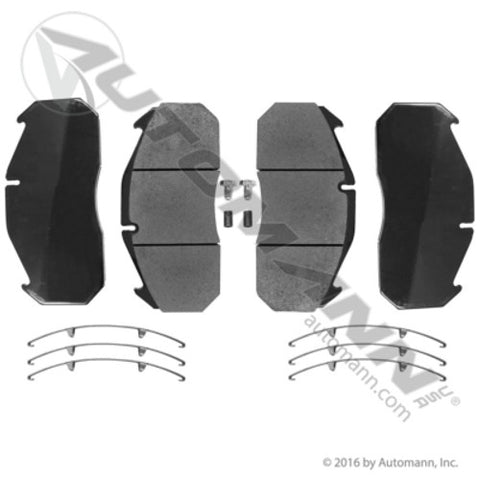 Automann 141.D1407FS Air Disc Brake Pads Fleet Standard