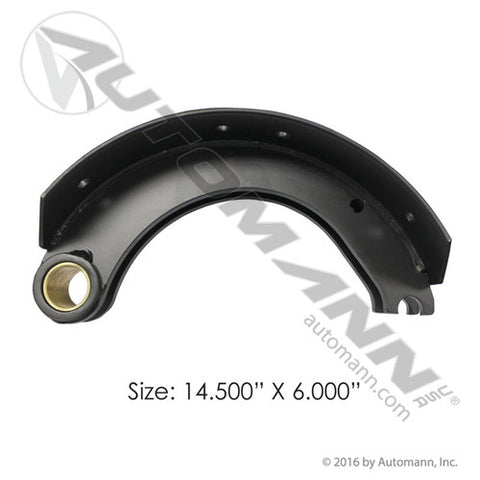 Automann 142.422880 Unlined Brake Shoe 14.500in X 6.000in