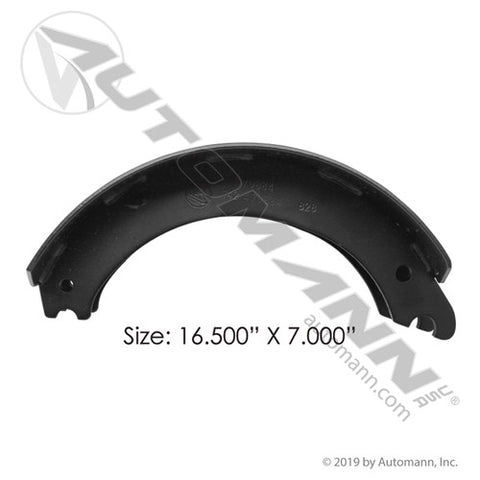 Automann 142.470884 Unlined Brake Shoe 16.500in X 7.000in