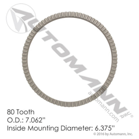 Automann 150.ABS1558 ABS Tone Ring for Wheel Hub