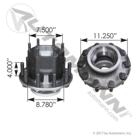 Automann 150.D1201.S1 Drive Hub Assembly