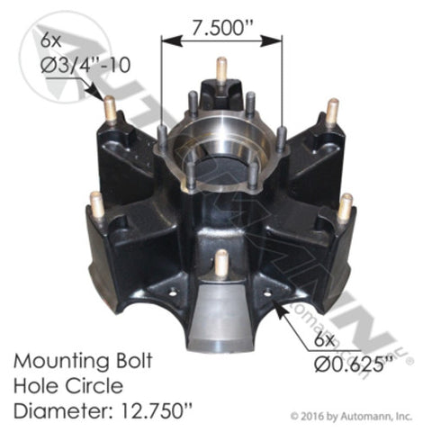 Automann 150.D6201 Spoke Wheel 20.000in