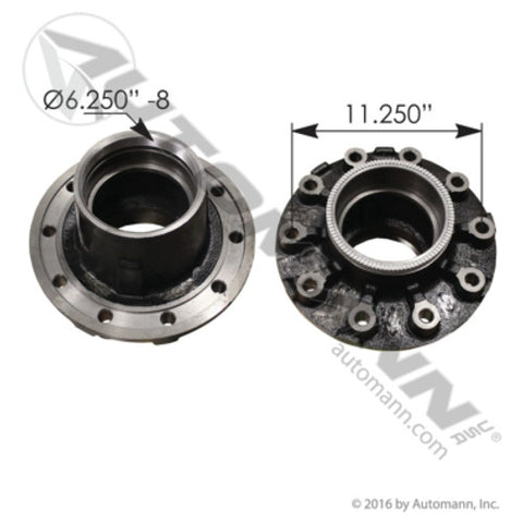Automann 150.T1206 Inboard Mount Wheel Hub