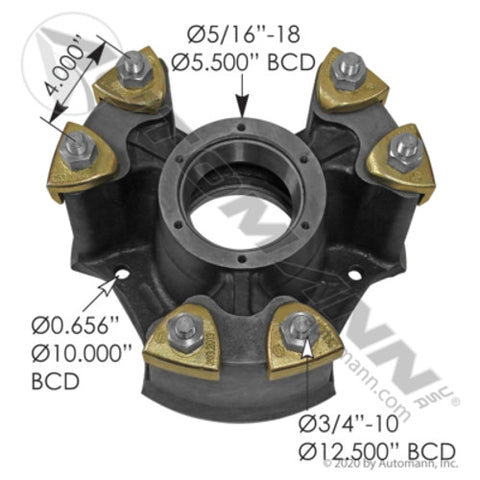 Automann 150.T3151 Spoke Wheel 15.000in