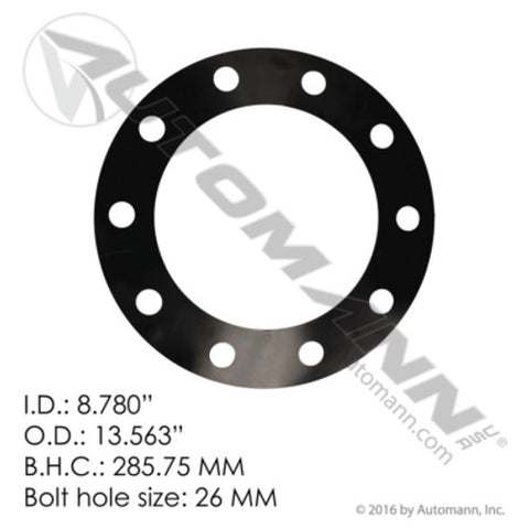Automann 157.1001 Wheel Separator Plate
