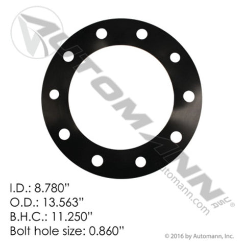 Automann 157.1002 Wheel Separator Plate