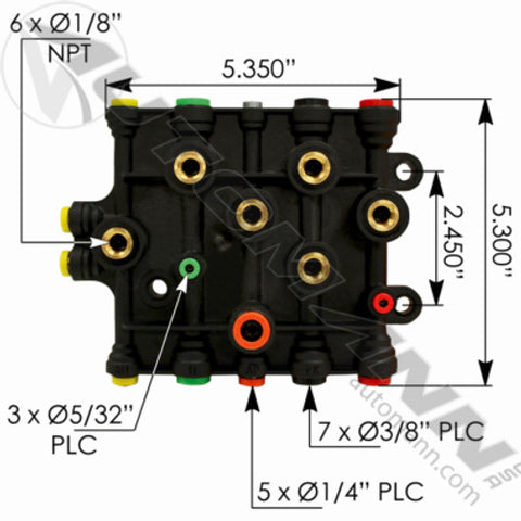 Automann 170.1010 Air Manifold