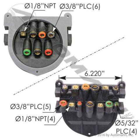 Automann 170.1013 Air Manifold