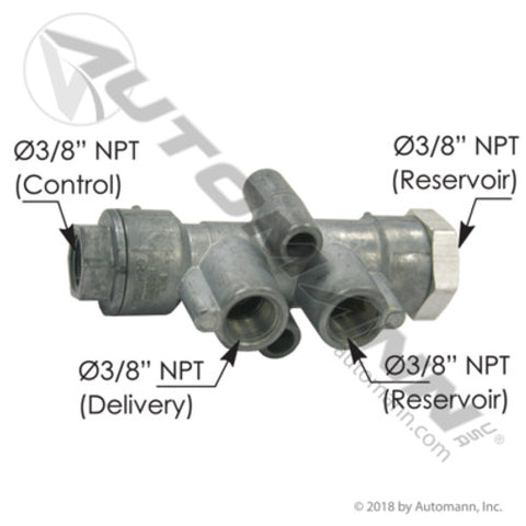 Automann 170.110376 Emergency Control Valve
