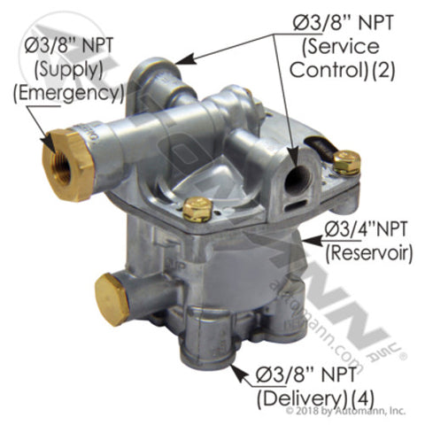 Automann 170.110470 Relay Emergency Valve
