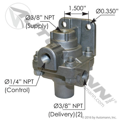 Automann 170.229505 LQ2 Type Front Axle Valve
