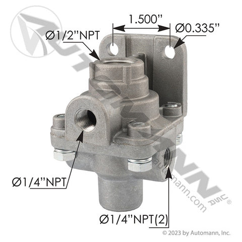 Automann 170.229507 LQ2 Type Front Axle Valve