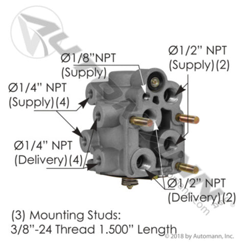 Automann 170.286773 E7 Type Foot Valve