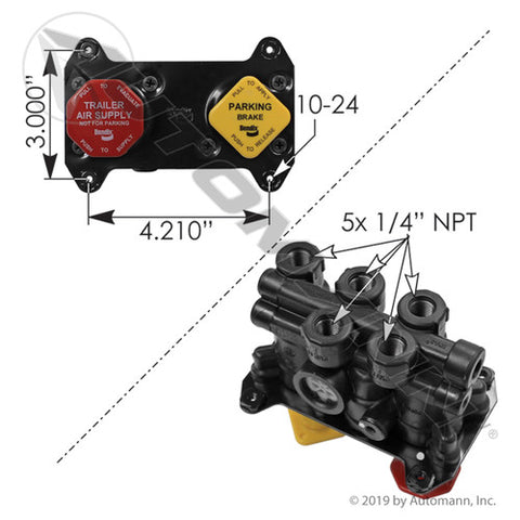 Automann 170.800523 MV3 Type Dash Control Module