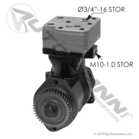 Automann 170.AC535300 Air Compressor Wabco SS318 Type