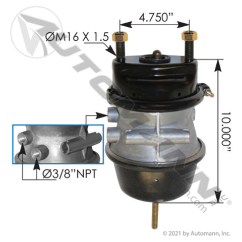 Automann 179.SB2024DB Spring Brake Type 20/24 Disc Brake