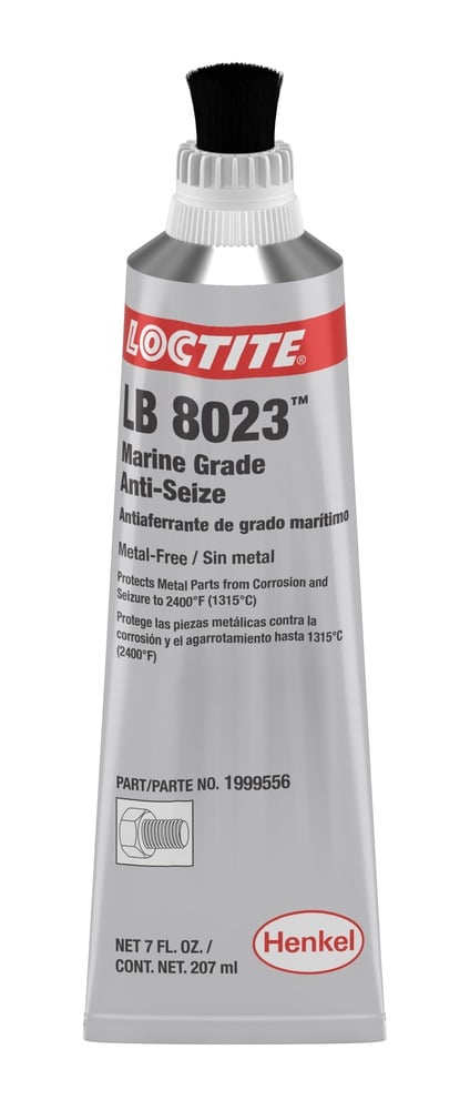 Loctite LB 8023 Marine Grade Anti-Seize, 7 Oz. Brushtop Tube