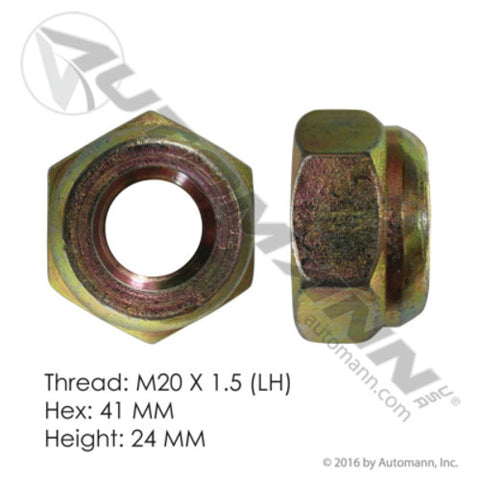 Automann 201.2029L Outer Cap Nut