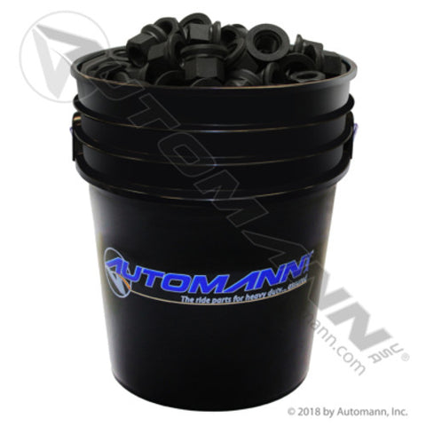 Automann 201.3014P5 Flanged Cap Nut 5 GAL Pail 300 Pcs
