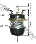 Spring Brake Automann 20856501