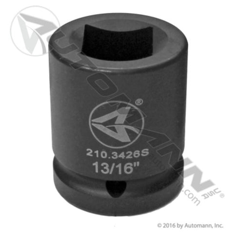 Automann 210.3426S Impact Socket-13/16in-Square