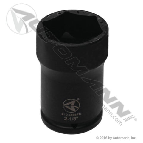 Automann 210.3468PN Impact Socket-2-1/8in Pinion Nut