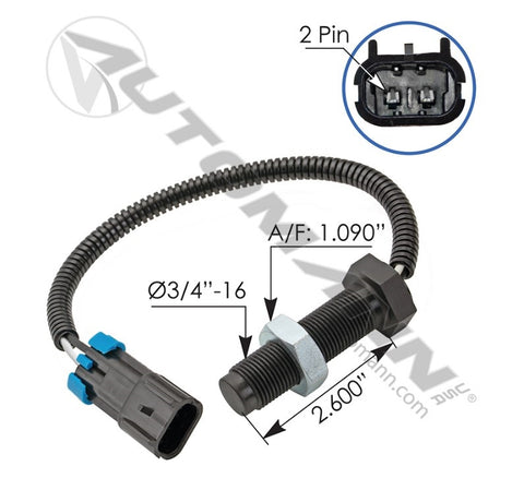 Speed Sensor Automann 25166488