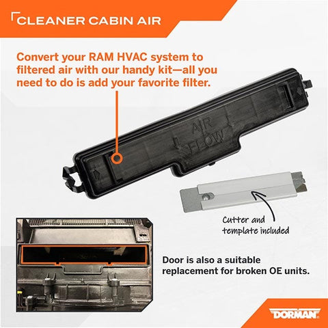 Dayton Parts 259-101 Cabin Air Filter Door Kit