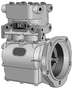 Haldex 276166X Remanufactured Bendix® Compressor