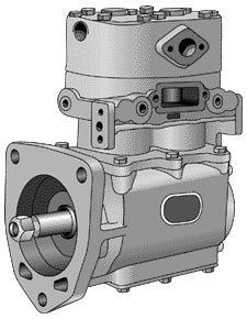 Haldex 279995X Remanufactured Bendix® Compressor