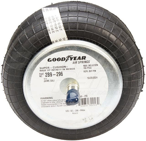 Dayton Parts 2B9-296 Air Spring - Convoluted