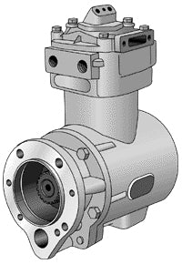 Haldex 3018527X Remanufactured Cummins/Holset Style Compressor