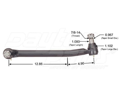 Dayton Parts 346-384 Steering Drag Link