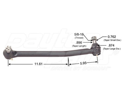 Dayton Parts 346-385 Steering Drag Link