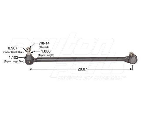 Dayton Parts 346-386 Steering Drag Link