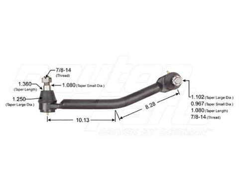 Dayton Parts 346-405 Steering Drag Link