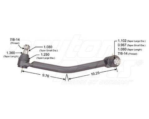 Dayton Parts 346-415 Steering Drag Link